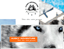 Tablet Screenshot of husky-adventure.net